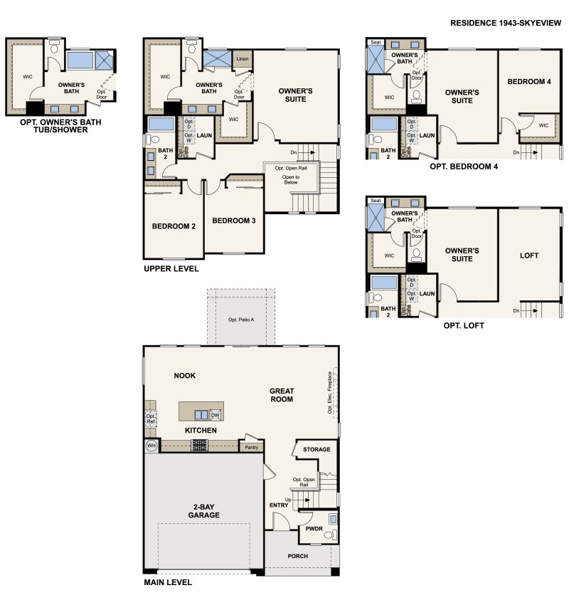 10780 Alamino Avenue  by Century Communities Floorplan - Skye Canyon, Las Vegas