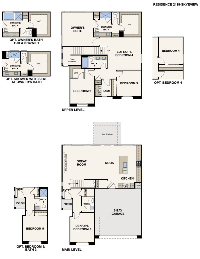 10756 Alamino Avenue  by Century Communities Floorplan - Skye Canyon, Las Vegas